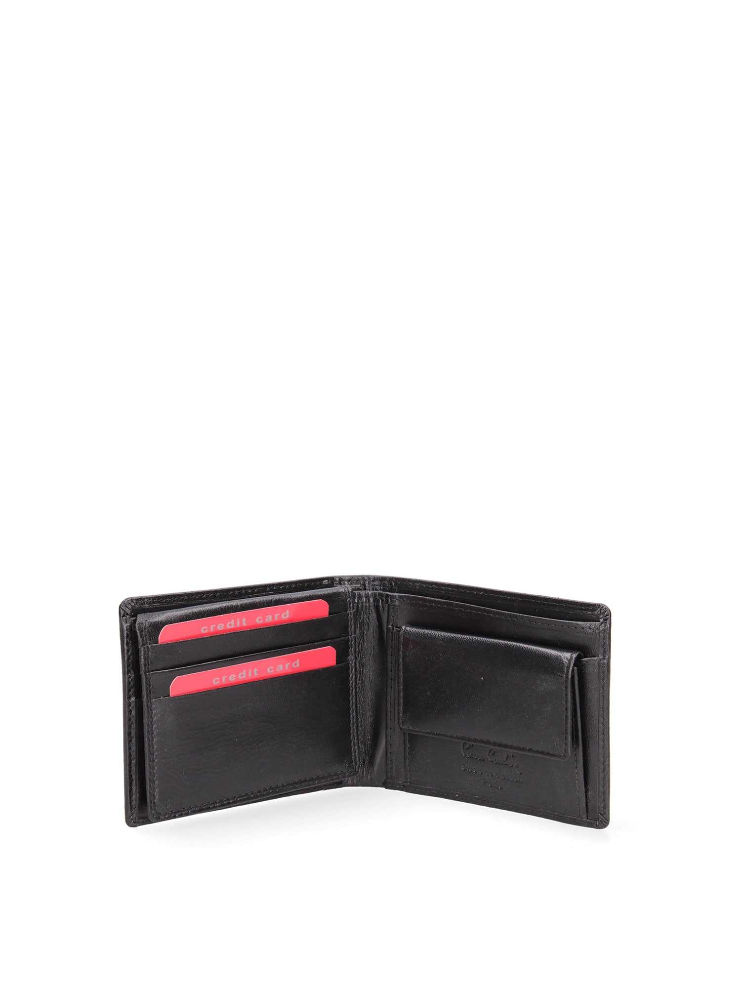 Portafoglio uomo vera pelle Sfoderato 8806-Pip04-NERO Pierre Cardin