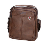 Borsa a tracolla uomo 100% pelle PU PCL3056-COFFEE Northampton Polo Club