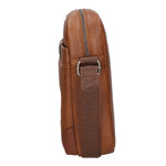 Borsa a tracolla uomo in pelle PU Casual PCL3008-COFFEE Northampton Polo Club