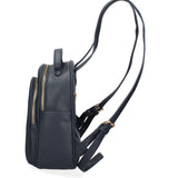 Borsa a mano da donna Ecopelle vegana 601-3-NAVY BLUE Diana&co