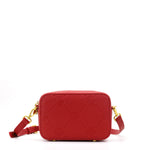 Borsa a tracolla da donna 100% pelle vegana PU GGB014RED Gabriella G Firenze