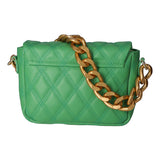 Adriana Borsa a mano da donna Vera pelle 04539-S47 VERDE MELA Gave Lux