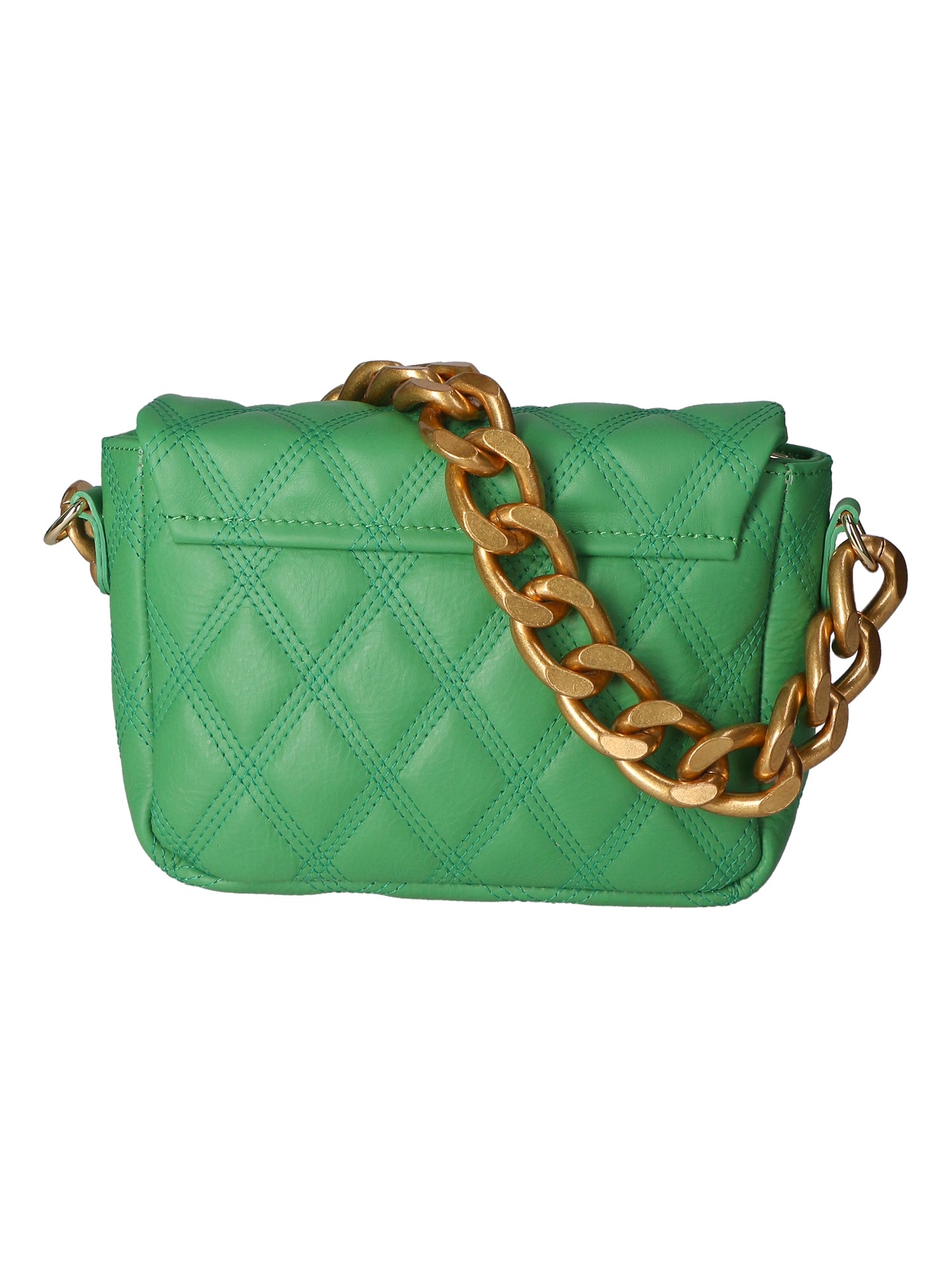 Adriana Borsa a mano da donna Vera pelle 04539-S47 VERDE MELA Gave Lux