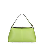 Borsa a spalla da donna Vera pelle 07154-D12 VERDE Roberta Rossi