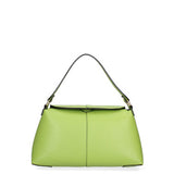 Borsa a spalla da donna Vera pelle 07154-D12 VERDE Roberta Rossi