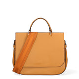 Novara Plus Borsa a mano da donna Vera pelle 564139-D15 CUOIO Gave Lux