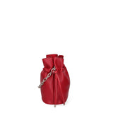 Borsa a secchiello da donna 100% PVC F6717-1-RED David Jones