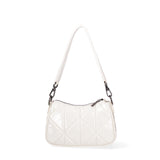 Borsa a spalla unisex Nylon e ecopelle F6716-2-IVORY David Jones