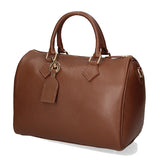 Aralia Borsa a bauletto da donna 100% pelle 5176-D21 MARRONE BROWN Gave Lux