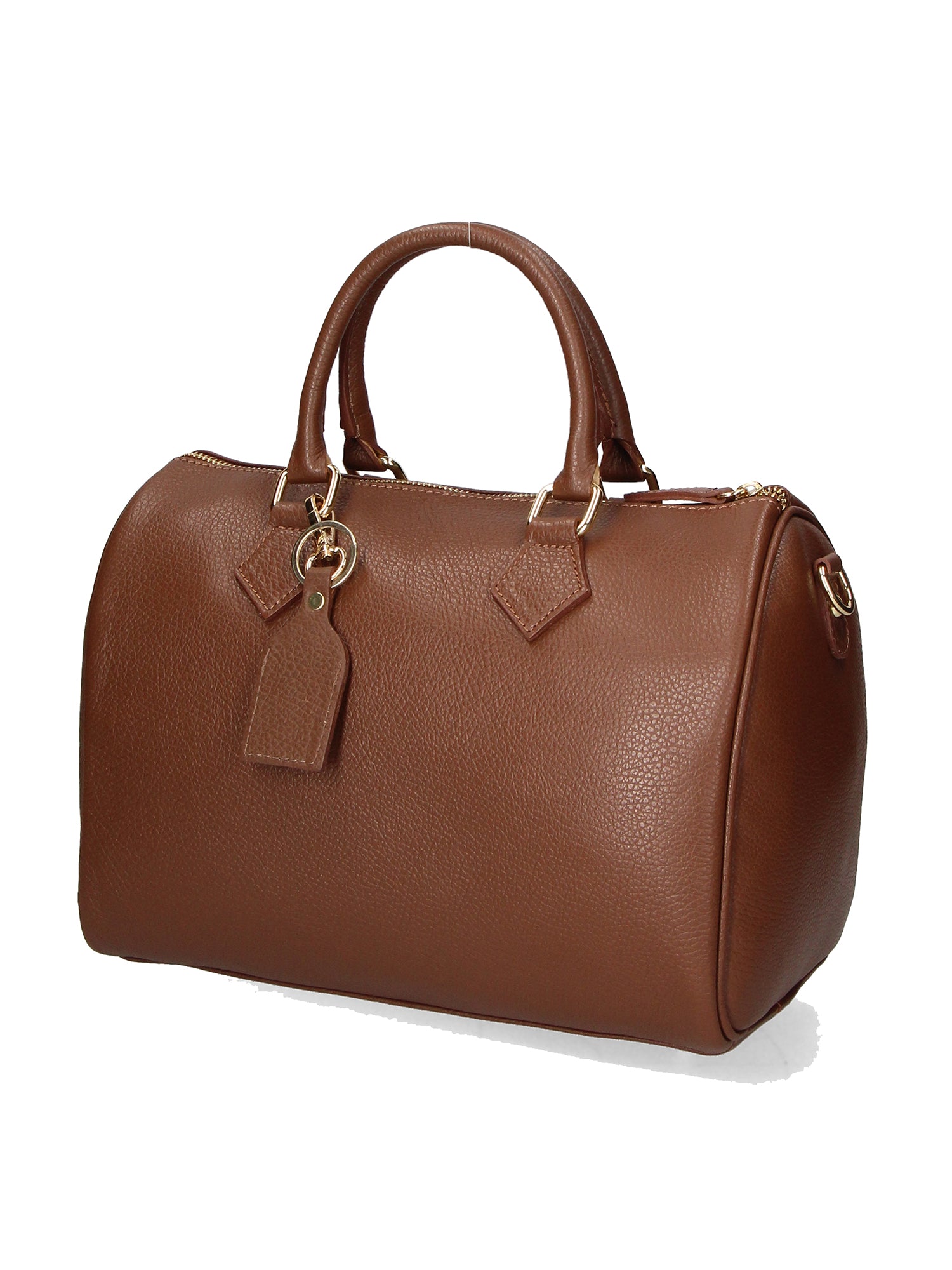 Aralia Borsa a bauletto da donna 100% pelle 5176-D21 MARRONE BROWN Gave Lux