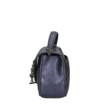 Volterra Borsa a tracolla da donna Vera Pelle 1626-BLU Gave Lux