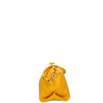 Borsa a spalla da donna Vera pelle 07165-D04 GIALLO+BIANCO Roberta Rossi