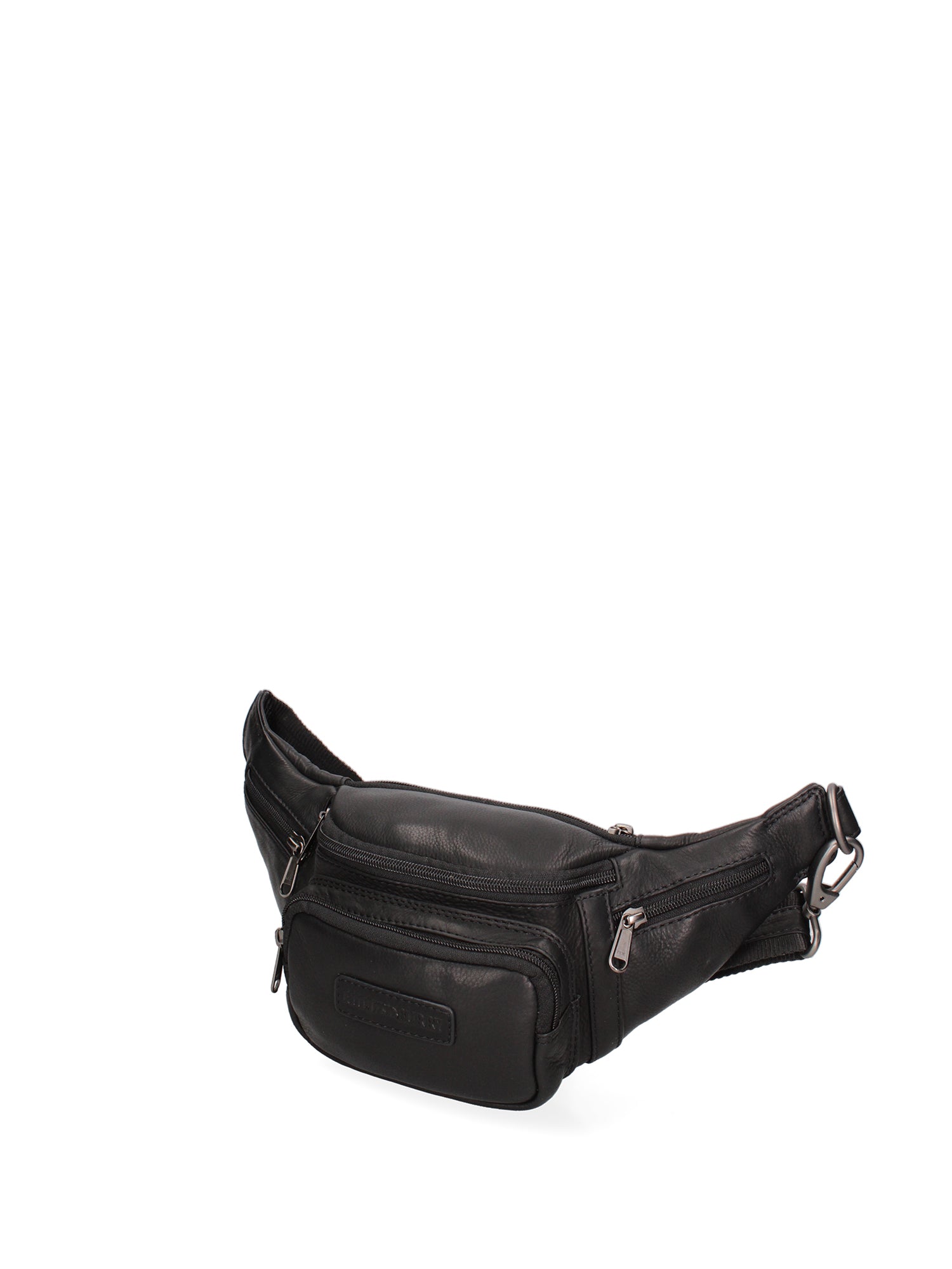 Marsupio da uomo in vera pelle Casual HILB-3044-NERO Hill Burry