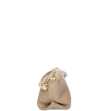 Borsa a spalla da donna Vera pelle 07165-D37 LATTE+D05 TAUPE Roberta Rossi