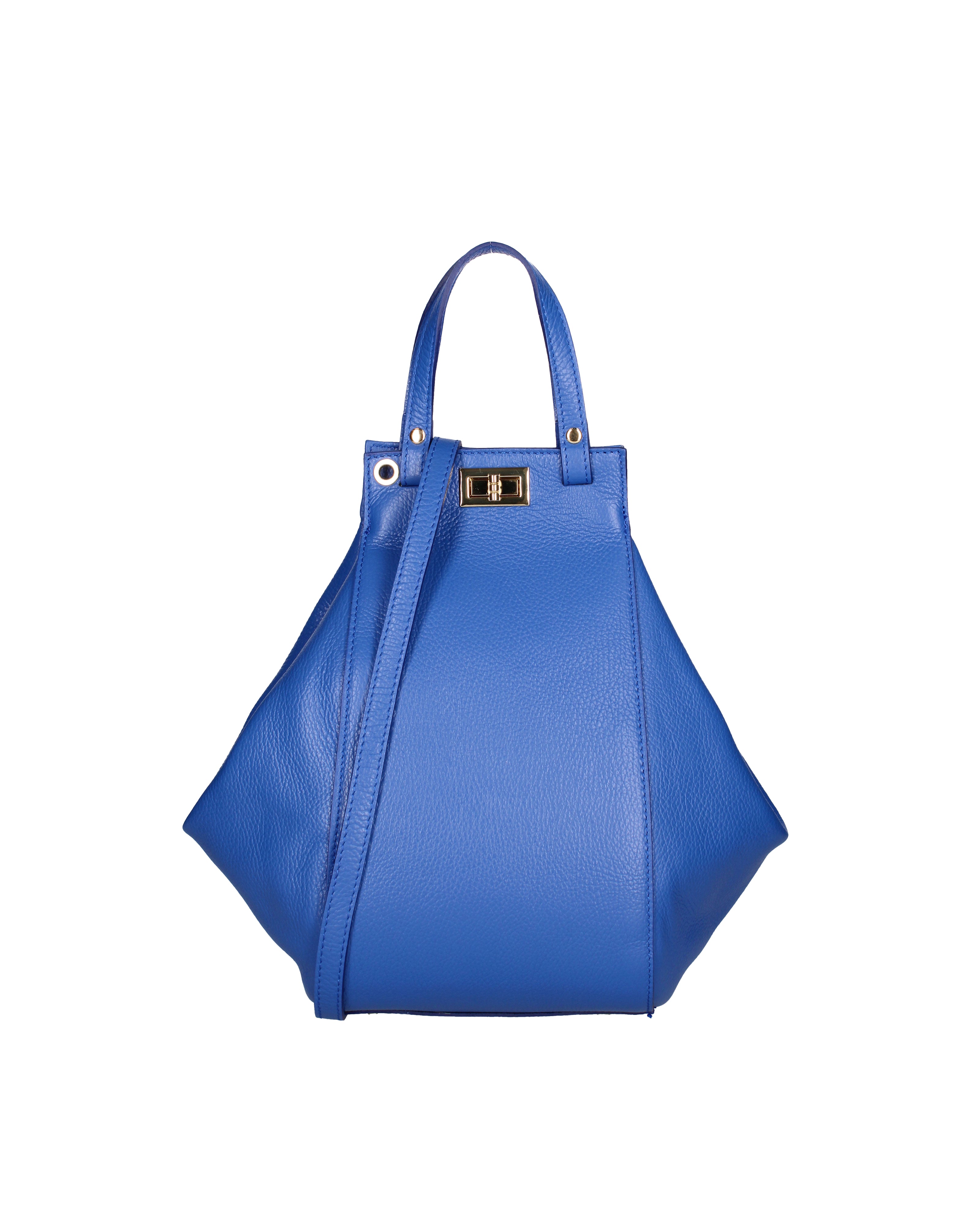 Lindsey Borsa a mano da donna 100% vera pelle 07162-D22 BLUETTE Viola Castellani