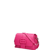 Borsa a tracolla da donna Vera pelle 07143-D02 FUXIA Roberta Rossi