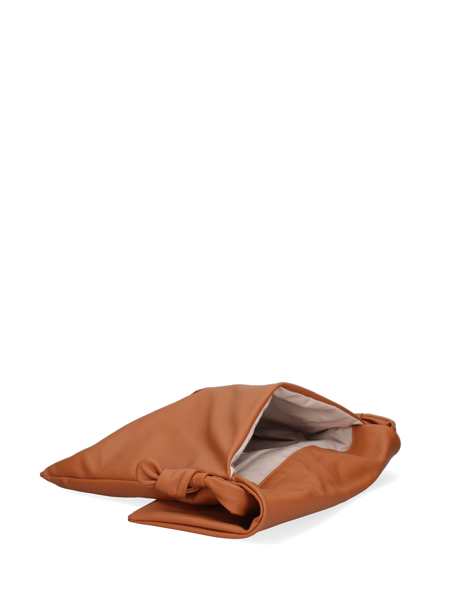 Borsa a spalla da donna Vera pelle 07171-S44 CUOIO Viola Castellani