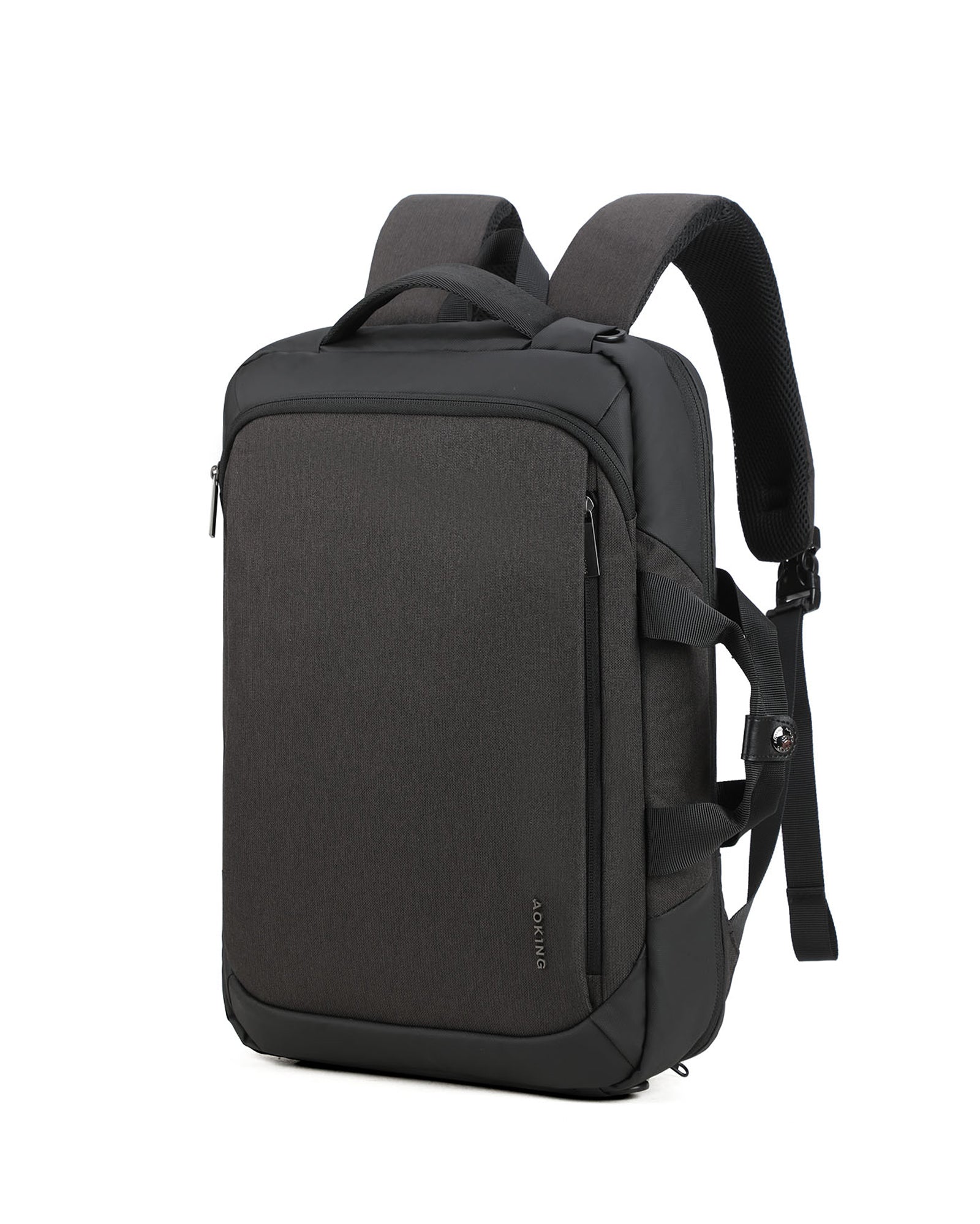 Zaino Unisex Evolva Casual SN77880A-BLACK Aoking