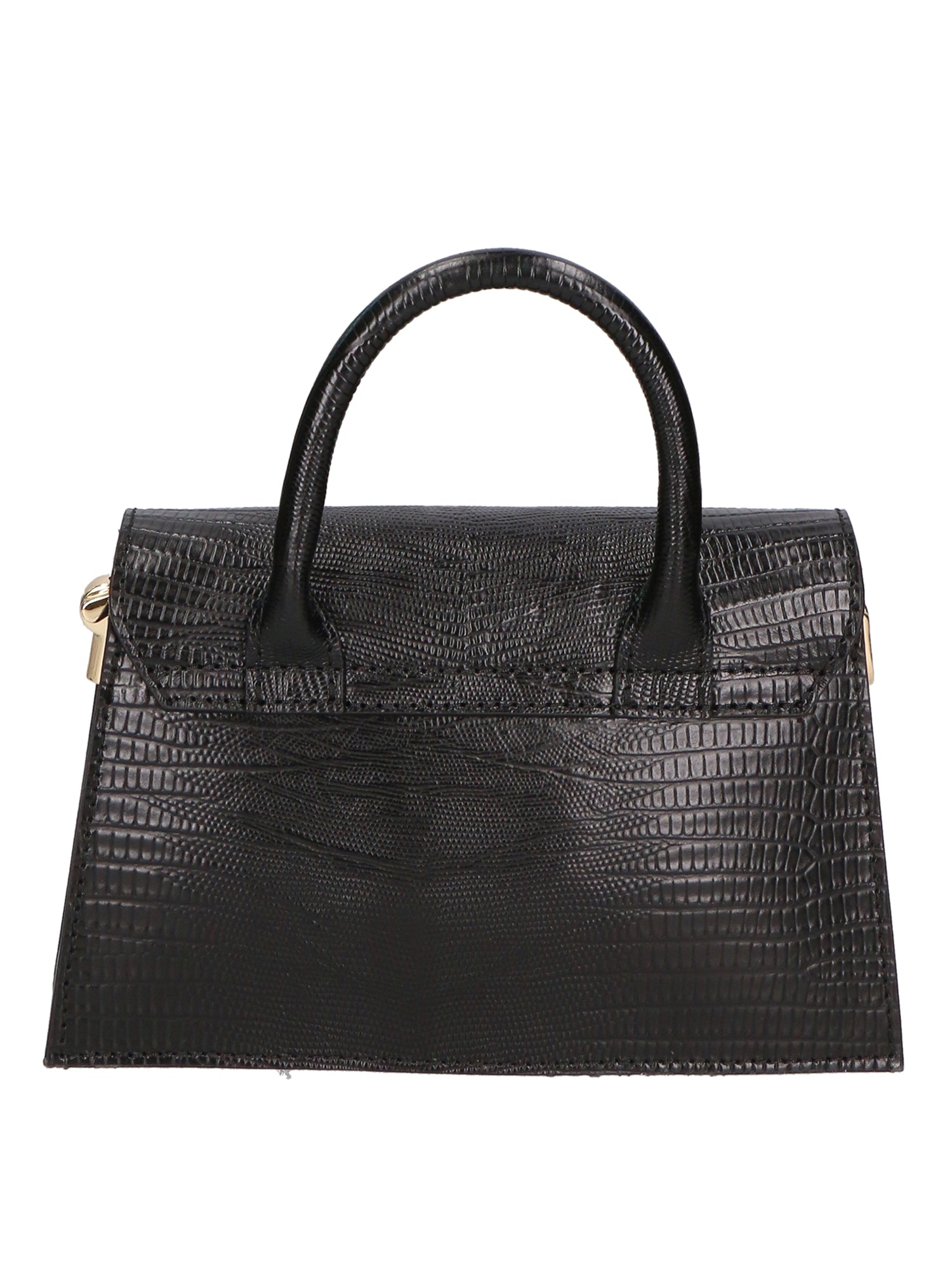 Ariel Borsa a mano da donna Vera pelle 05458-LU28 NERO Gave Lux
