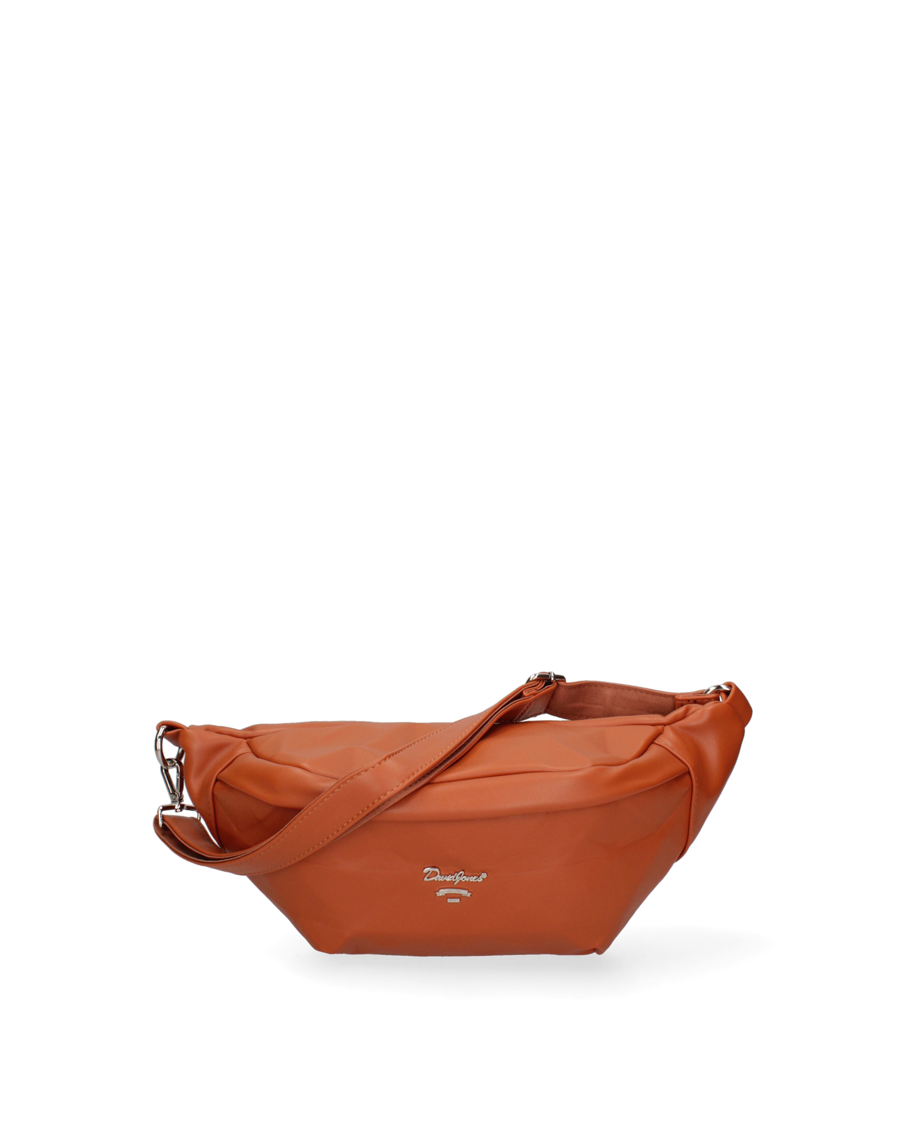 Marsupio da donna Ecopelle e Zip F6735-2-TAN David Jones