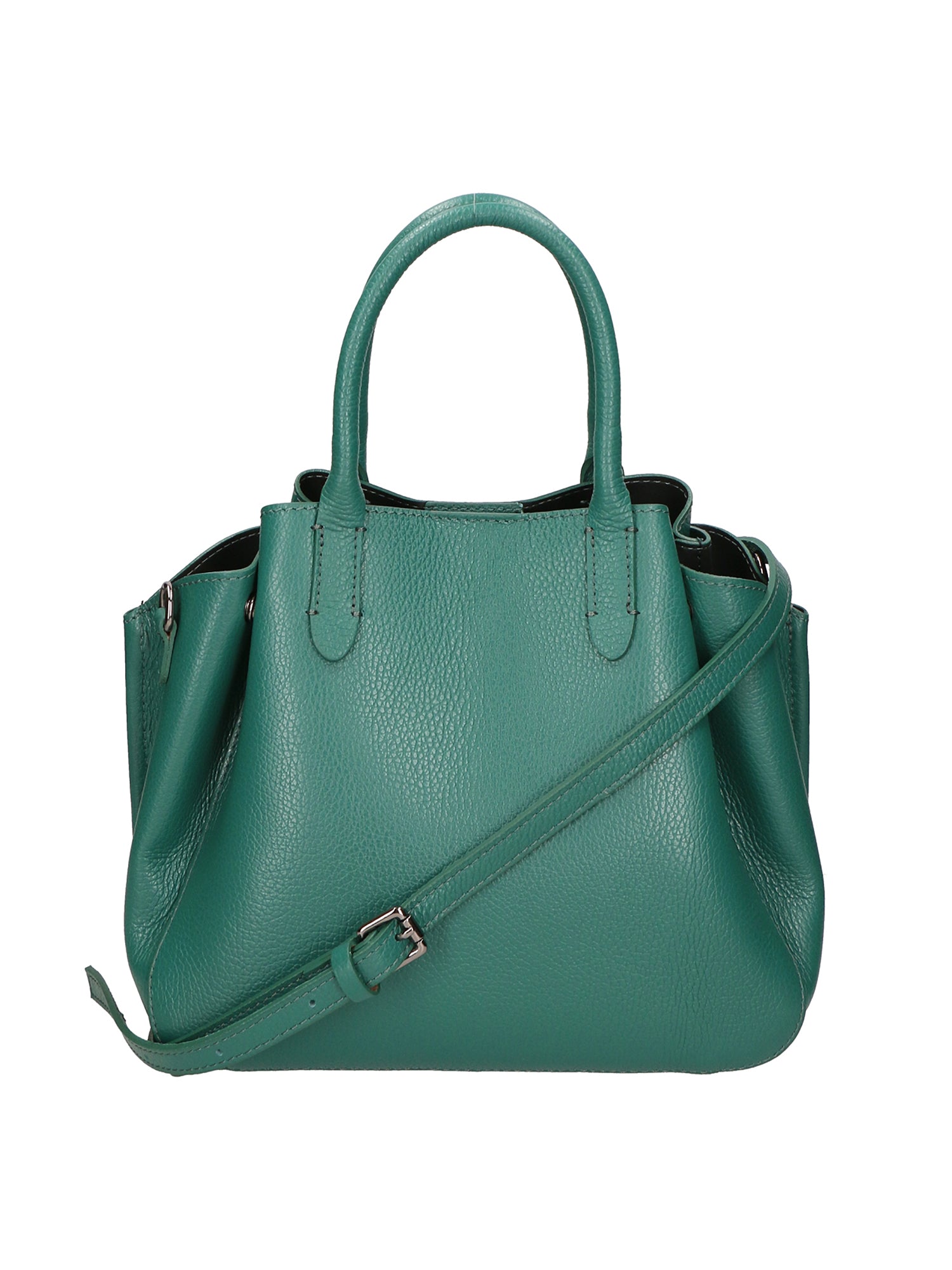 Vincenza Borsa a mano da donna Vera pelle 06898-D91 PAVONE Gave Lux