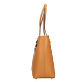 Lysia Borsa a spalla da donna Vera pelle 3306-SF17 CUOIO SCURO DARK COGNAC Gave Lux