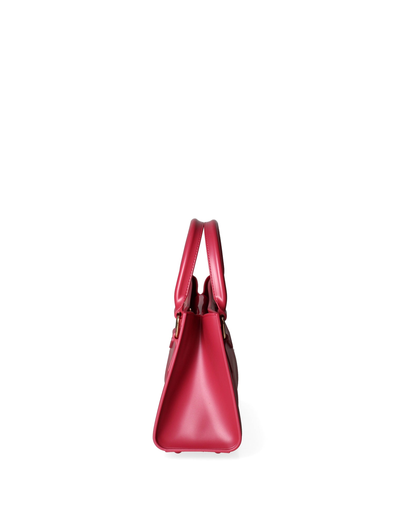 Borsa a mano da donna 100% Pvc FLAT-WOOD-S 24-CHERRY - GOLD Marc Ellis