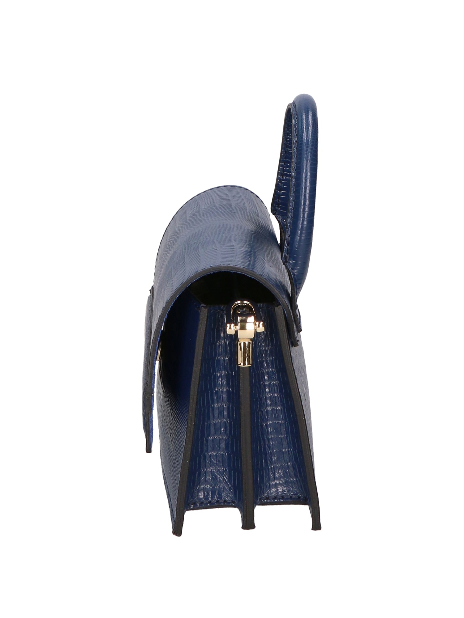 Ariel Borsa a mano da donna Vera pelle 05458-LU24 BLU JEAN Gave Lux
