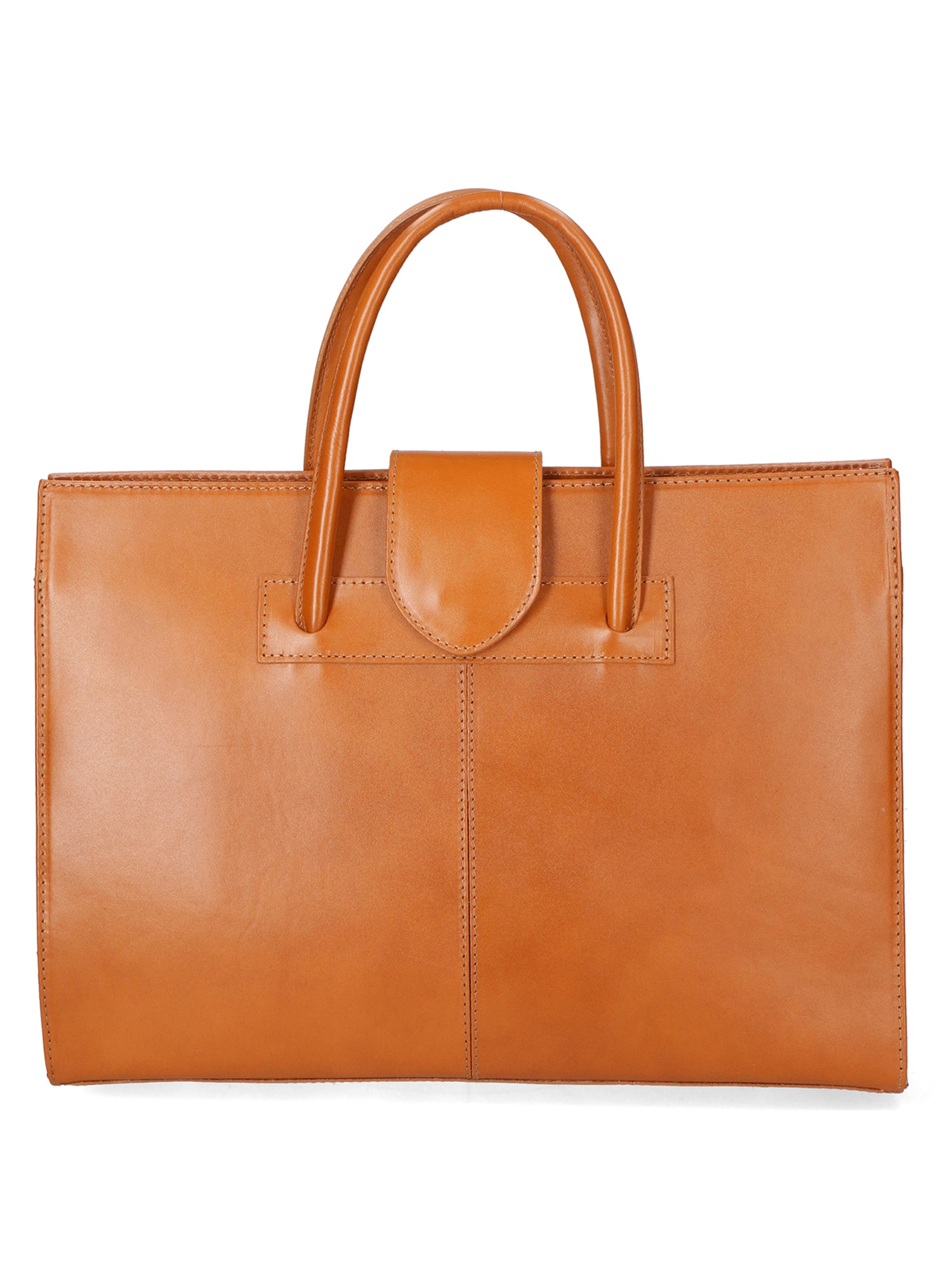 Evelina Borsa a mano da donna 100% pelle 9025-CUOIO Gave Lux