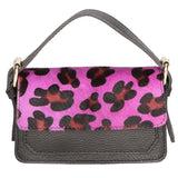 Aleide Borsa a mano da donna Vera pelle 04858-LEO G FUXIA Gave Lux