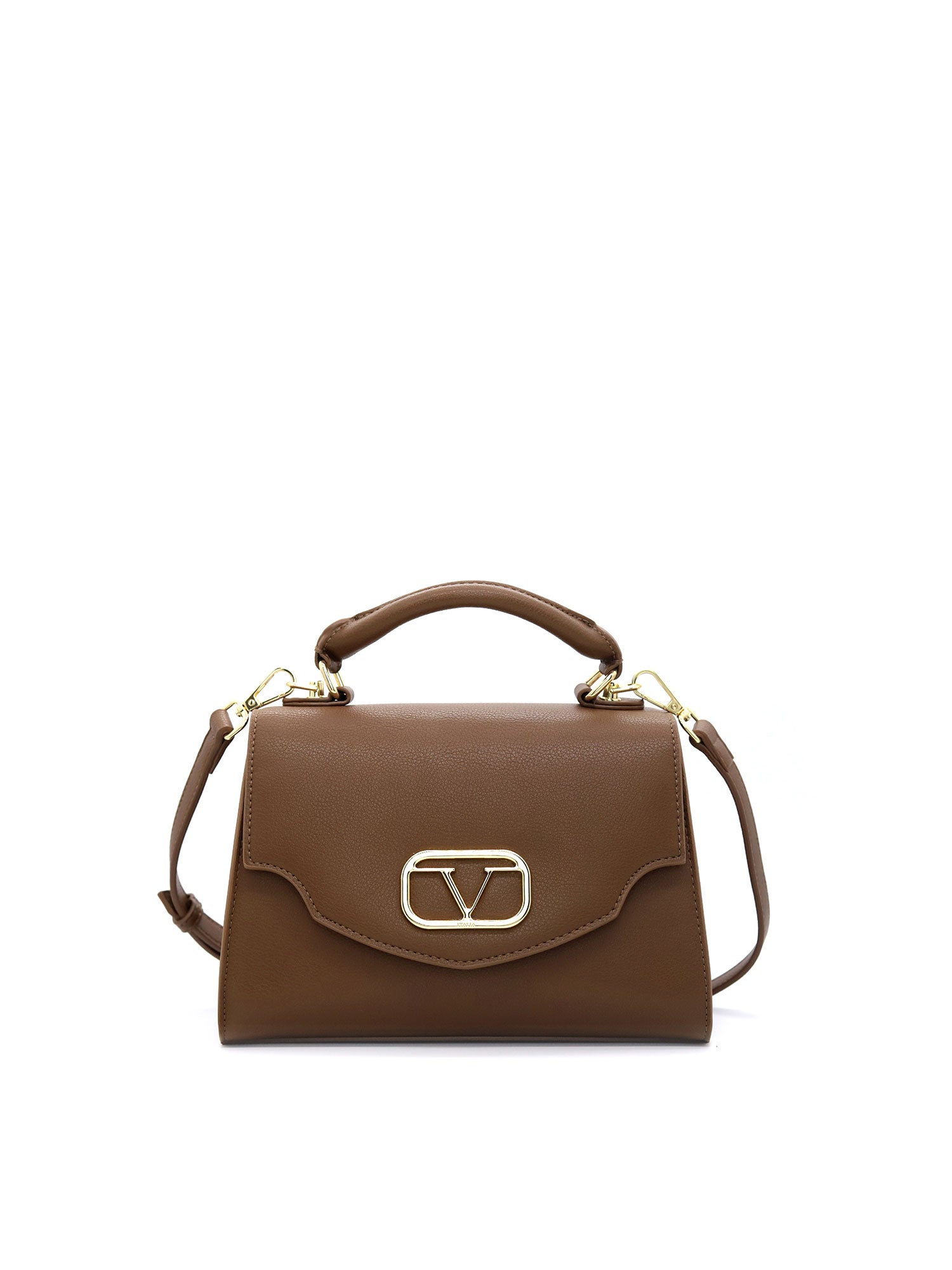 Cannes Borsa a mano da donna Ecopelle VB-208-MARRONE 19V69 Italia