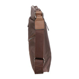 Borsa a tracolla uomo 100% PU Leather PCL3157-EARTH Northampton Polo Club