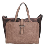 Rosella Borsa a mano da donna Ecopelle LK0245-FANGO Gave Lux