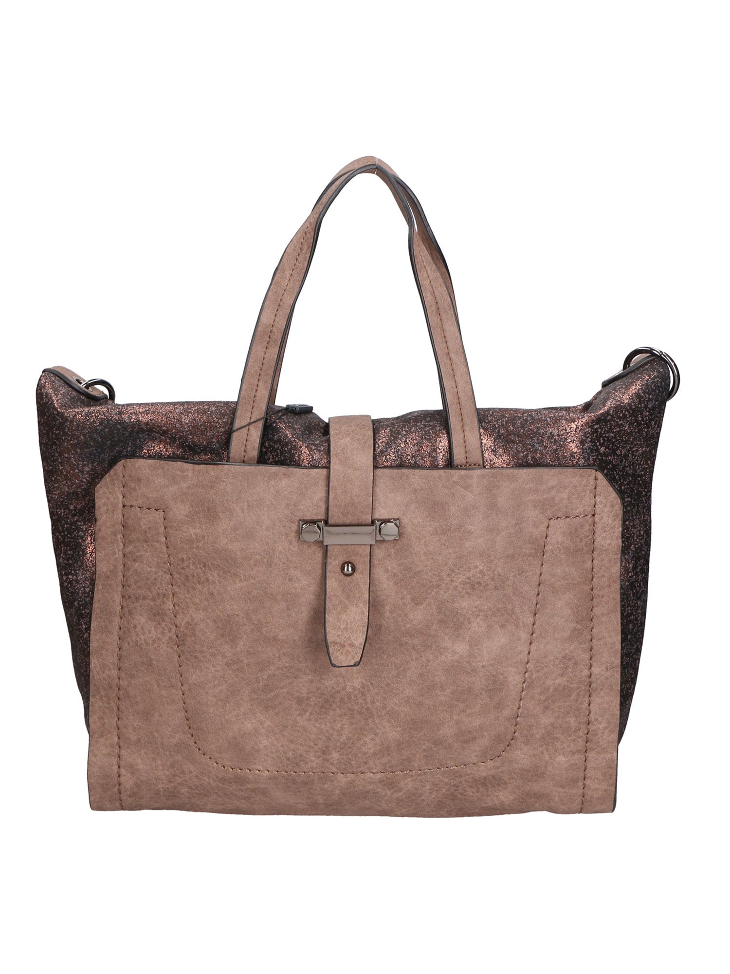 Rosella Borsa a mano da donna Ecopelle LK0245-FANGO Gave Lux