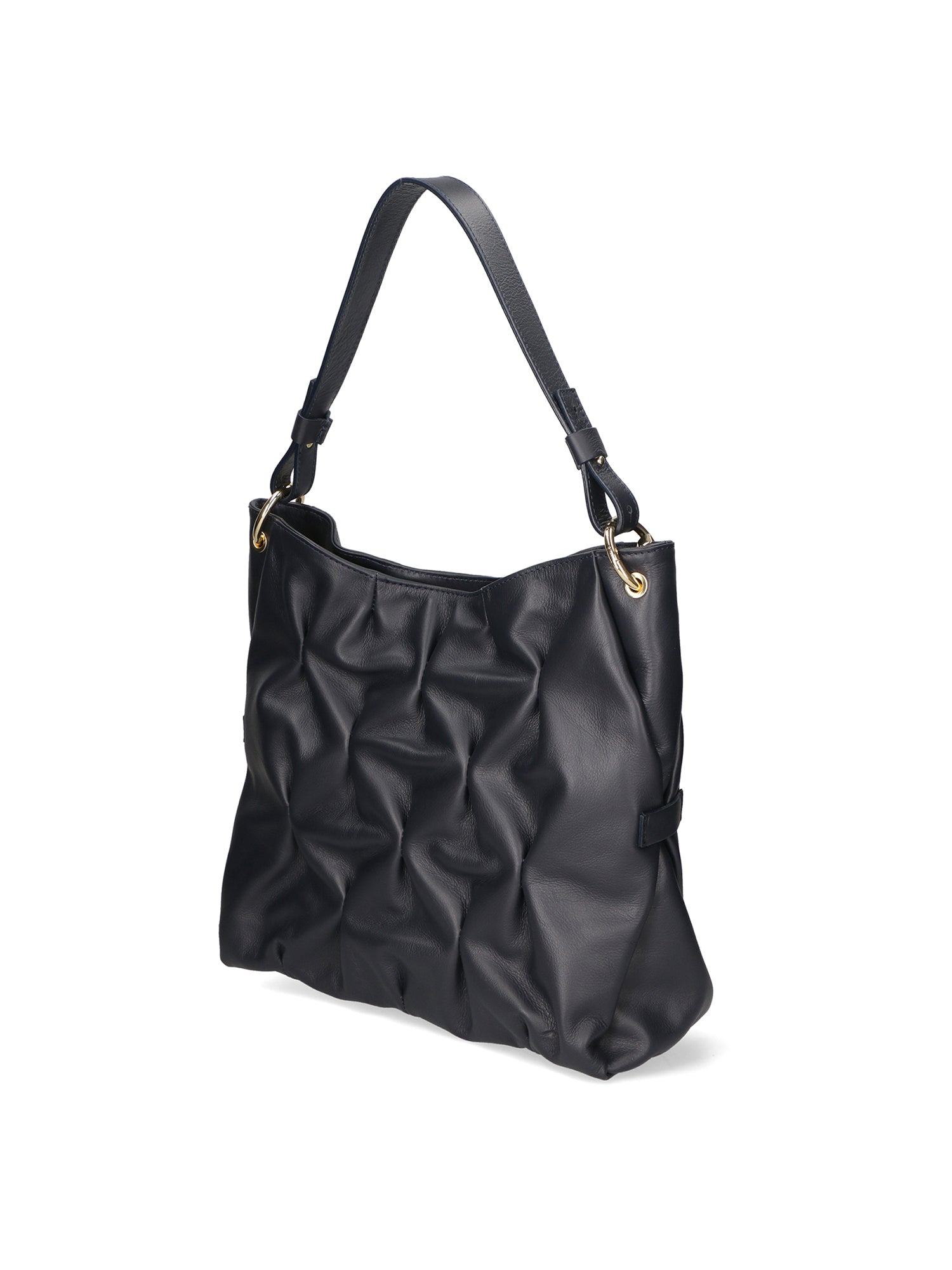 Auralie Borsa a spalla da donna Vera Pelle 03998-S26 BLU NOTTE Gave Lux