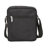 Borsa a tracolla uomo Pelle PU e nylon PCL3071-BLACK Northampton Polo Club