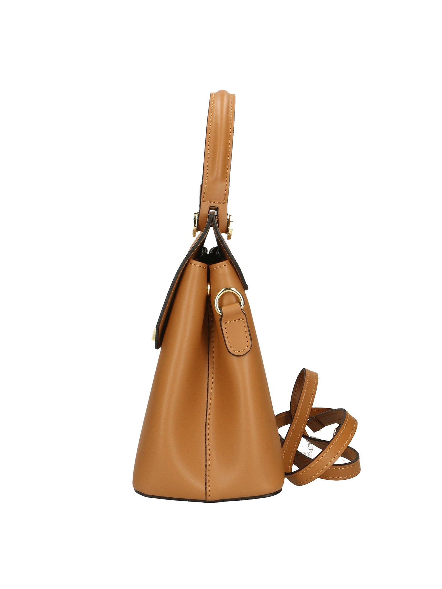 Borsa a mano da donna 100% vera pelle 7708-L128 CUOIO Gave Lux