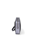 Borsa a tracolla da donna 100% Pvc FLAT-FLOWE-GUN METAL - CDF Marc Ellis