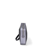 Borsa a tracolla da donna 100% Pvc FLAT-FLOWE-GUN METAL - CDF Marc Ellis