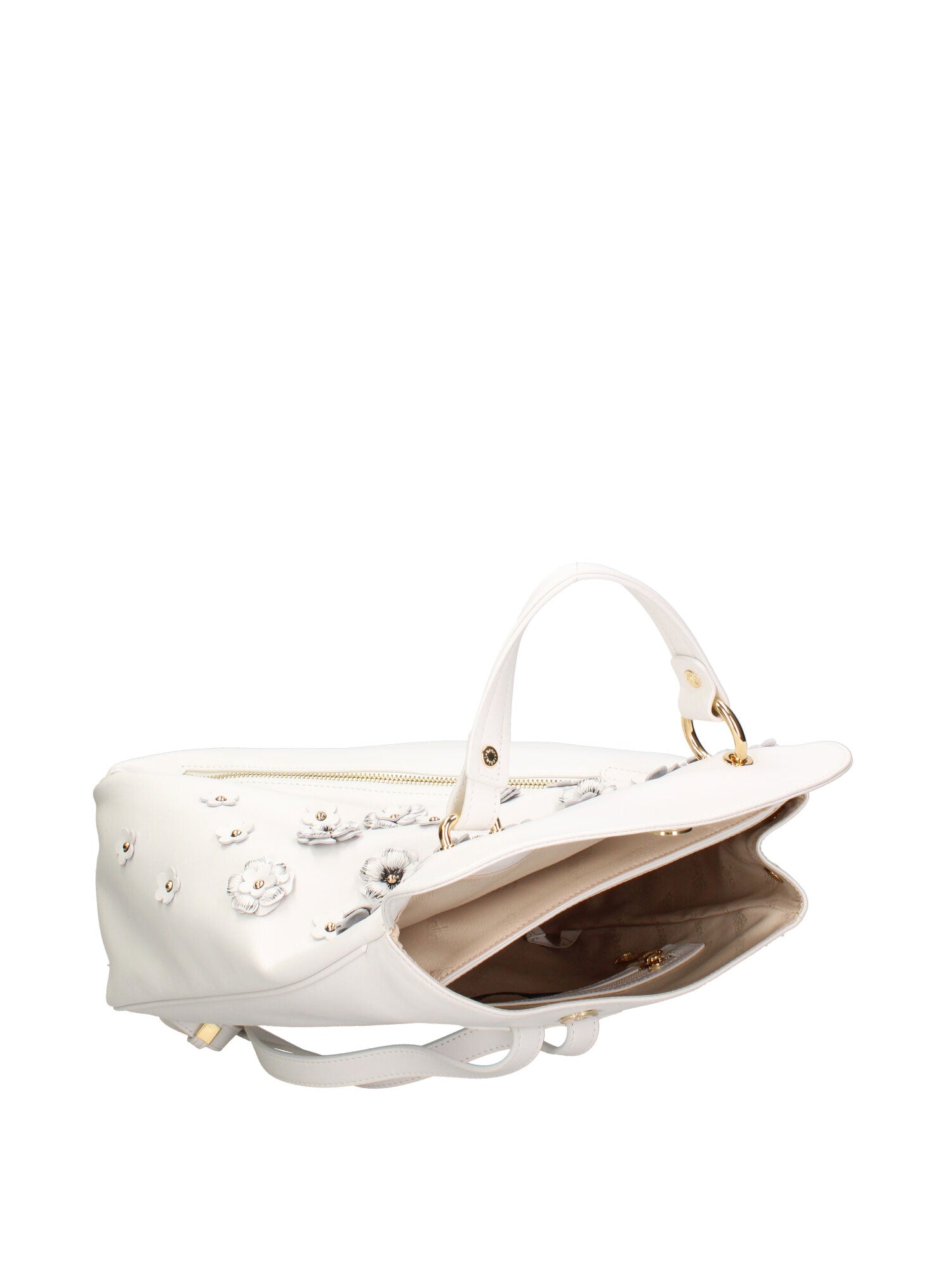 Zeffira Elite B17244-BIANCO Zaino da donna in vera pelle Braccialini