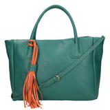 Rosalie Borsa a spalla da donna 100% pelle 06503-D91 PAVONE Gave Lux