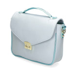 Aida Borsa a mano da donna Vera pelle 04723-D92 CELESTE+L011 Gave Lux