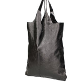 Argenta Borsa a spalla da donna Pelle laminata 05358-L022 NERO Gave Lux