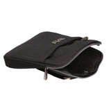 Borsa a tracolla uomo Pelle vegana + Tessuto PCL3153-BLACK Northampton Polo Club