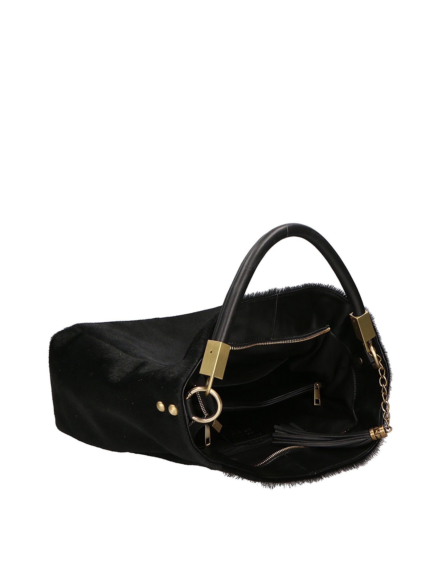 Arya Borsa a spalla da donna Vera pelle 05474-NERO Gave Lux