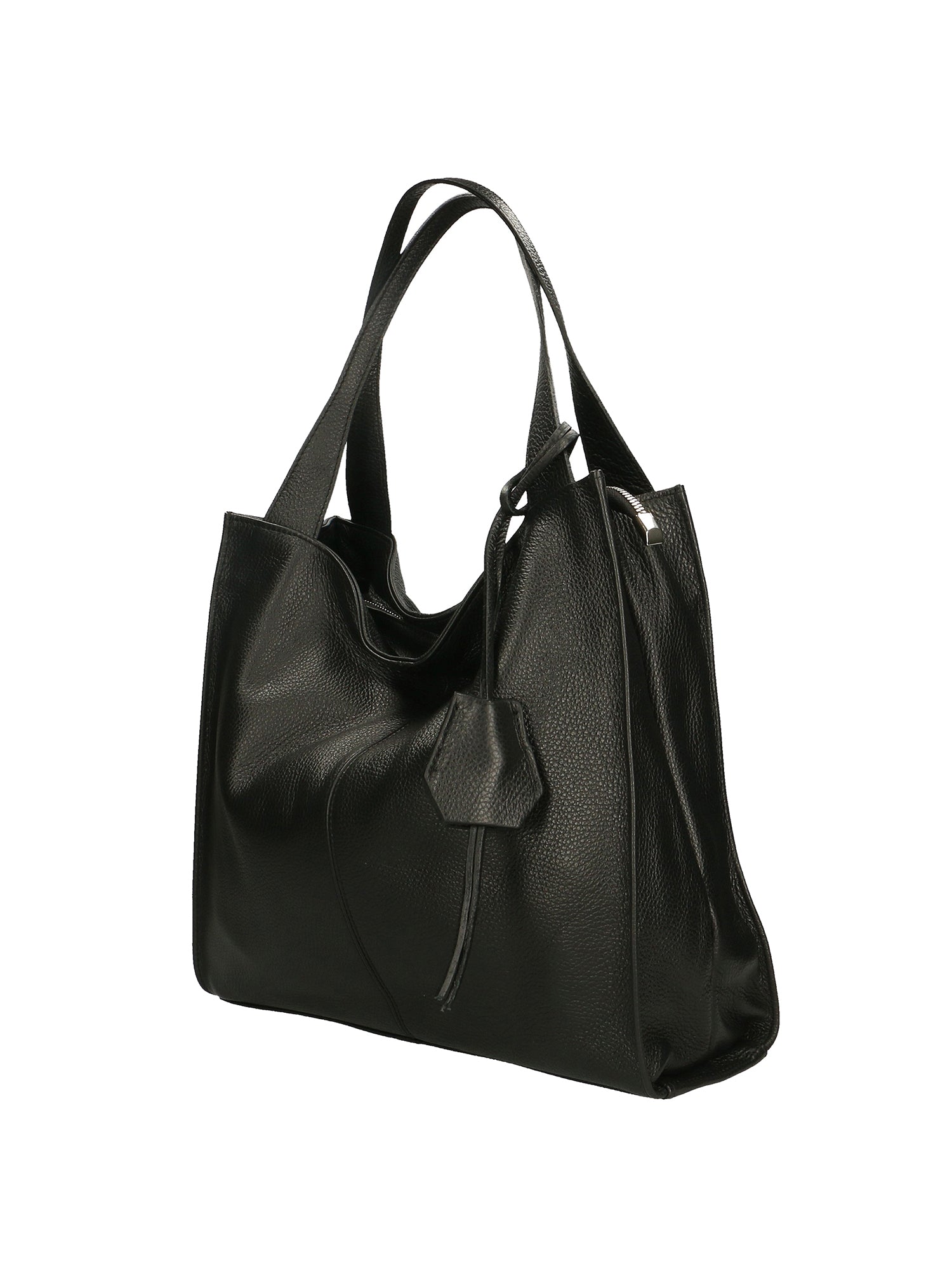 Seraphina Ultra Borsa a spalla da donna Vera pelle 3311-D28 NERO BLACK Gave Lux