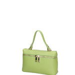 Borsa a mano da donna Vera pelle 07160-D12 VERDE Roberta Rossi