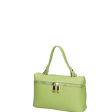 Borsa a mano da donna Vera pelle 07160-D12 VERDE Roberta Rossi
