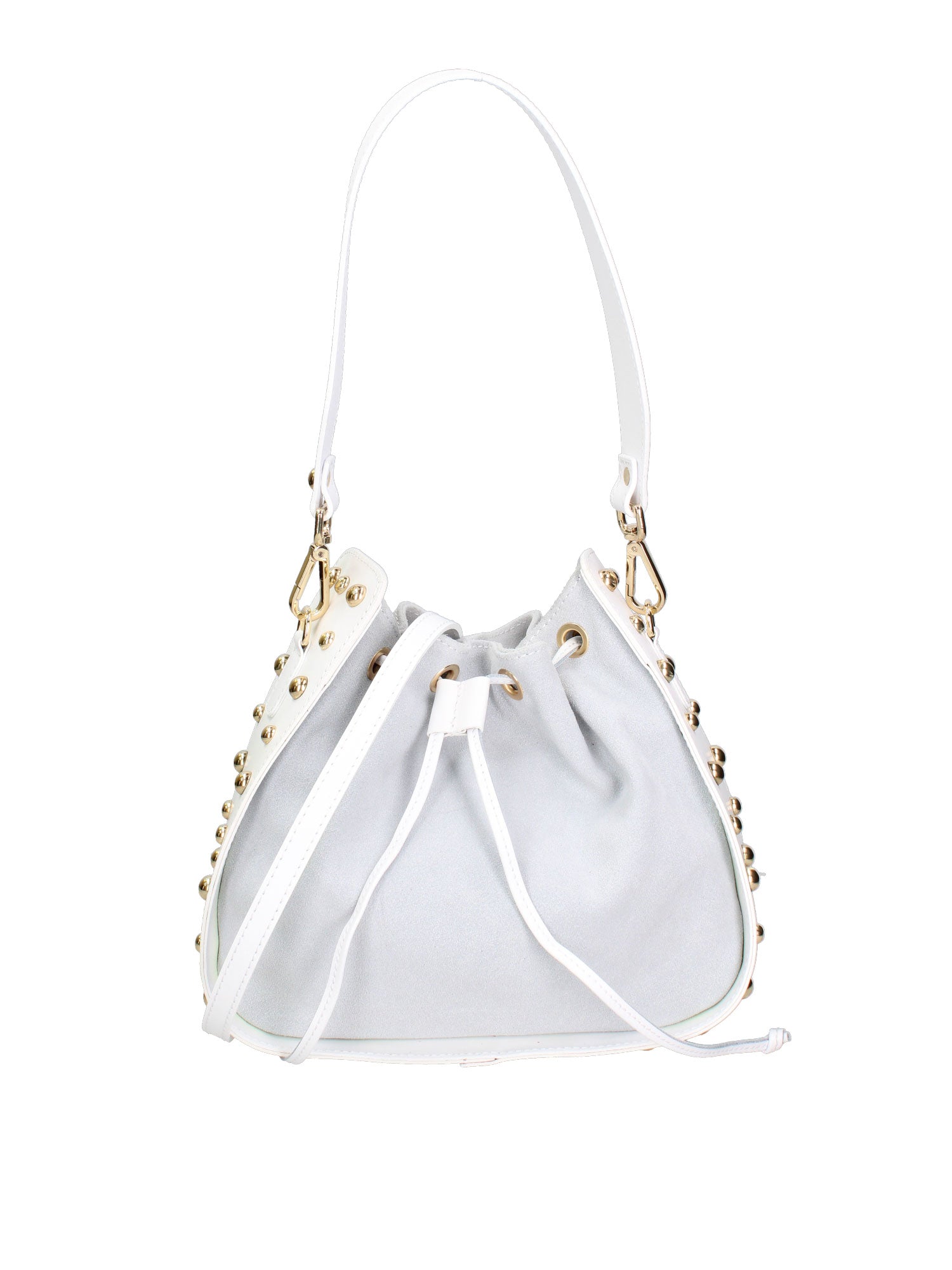 Ravello Borsa a spalla da donna Vera pelle 8977-BIANCO Gave Lux