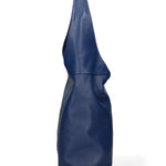 Aria Borsa a mano da donna 100% pelle 07029-D24 BLU JEANS Gave Lux